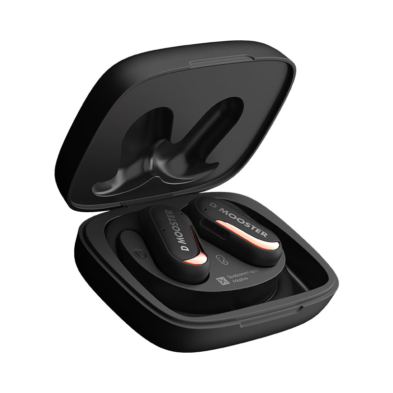 O2W SELECTION DMOOSTER D13Pro Open-Ear Bluetooth Sports Wireless Earphones, Black