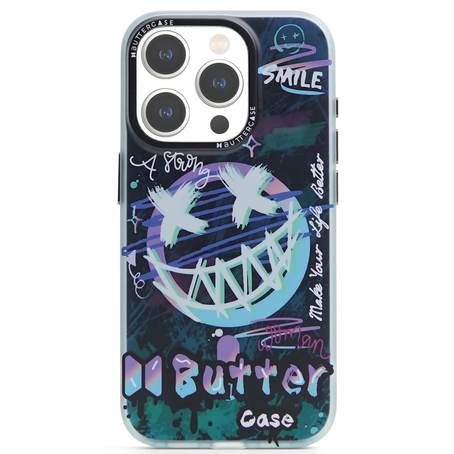 BUTTERCASE Graffiti Series Protective Case For iPhone 15 Pro 6.1"/ 15 Pro Max 6.7"
