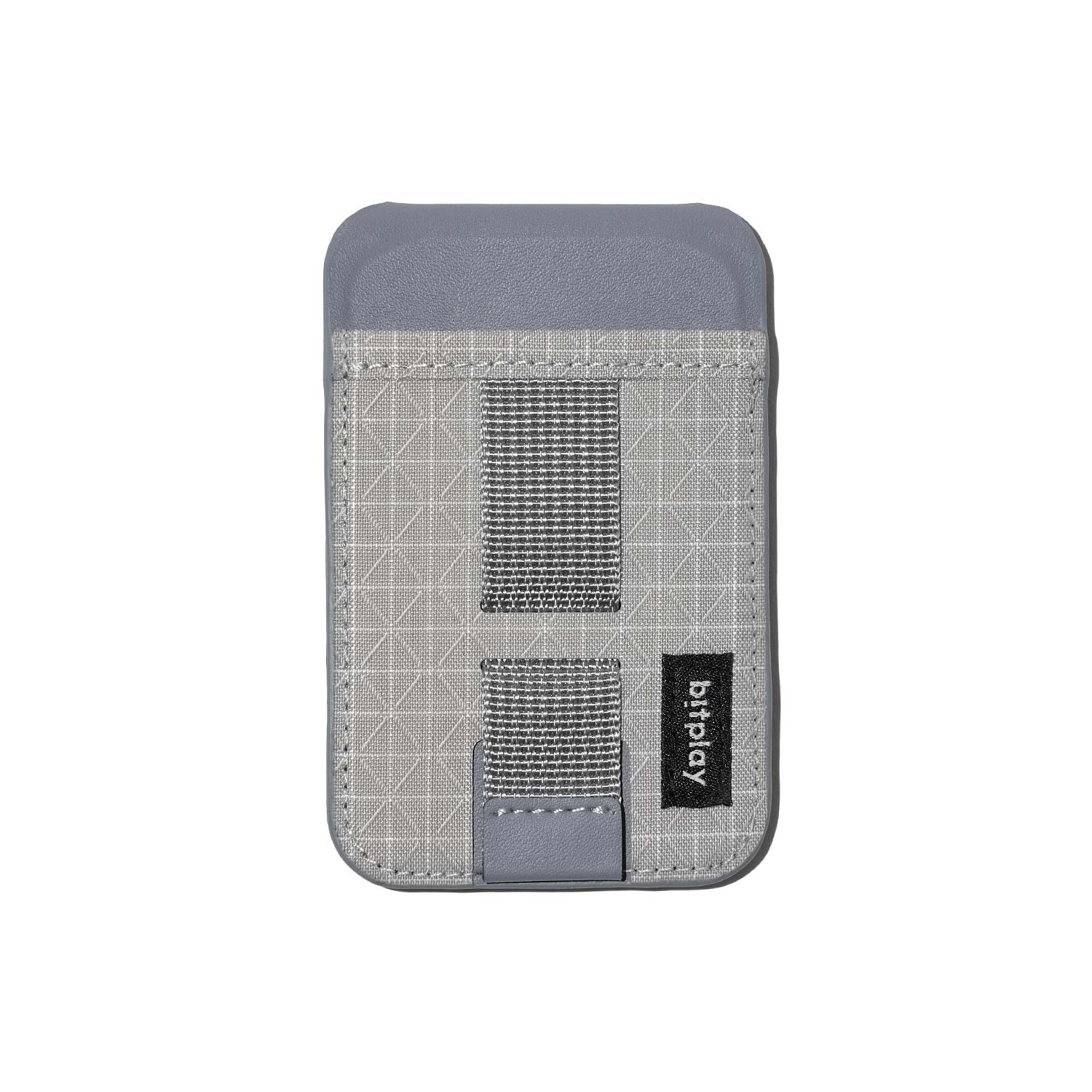 Bitplay Magnetic Wallet Stand V2 Multi-angle Card Holder with Hand-held Woven Strap, Up to 3 Cards