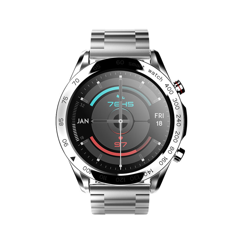 O2W SELECTION HIFUTURE FutureGo Pro Swiss-Style Stainless Steel Smartwatch