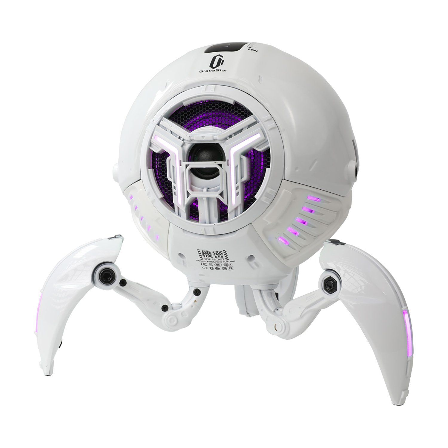 Gravastar Mars Pro Wireless Bluetooth 5.0 Dystopian Robotic Speaker Default Gravastar 