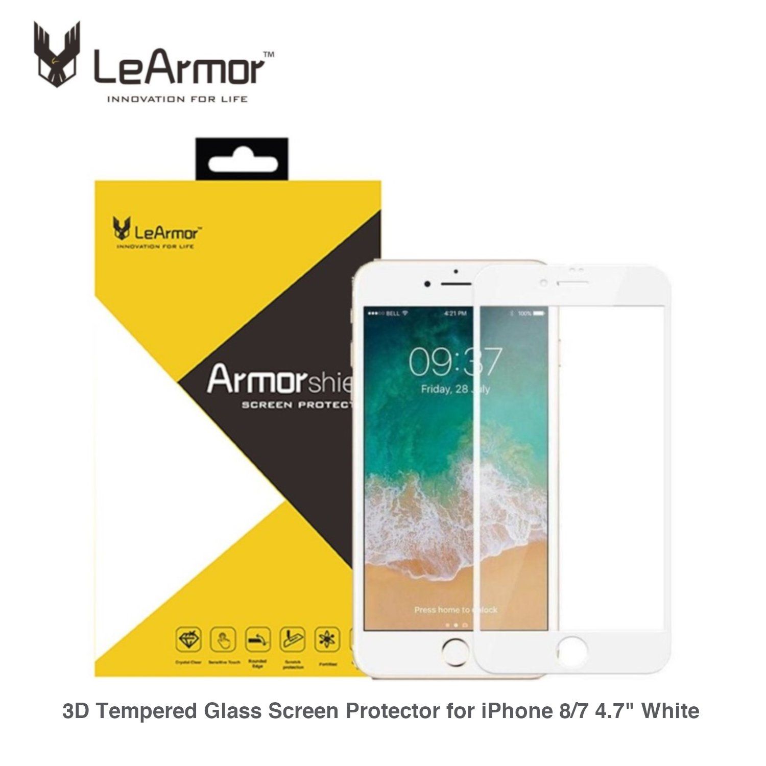 3D Armor Glass Screen Protector for iPhone 7 Series