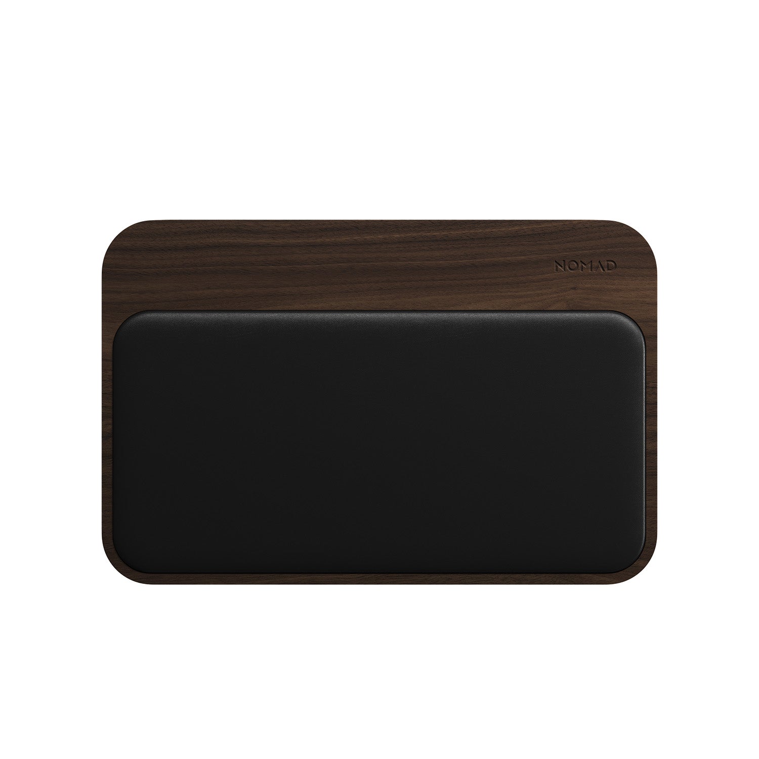 NOMAD Base Station Horween Leather Charging Pad Hub Edition with Mag Alignment Wireless Charging Pad NOMAD Walnut 