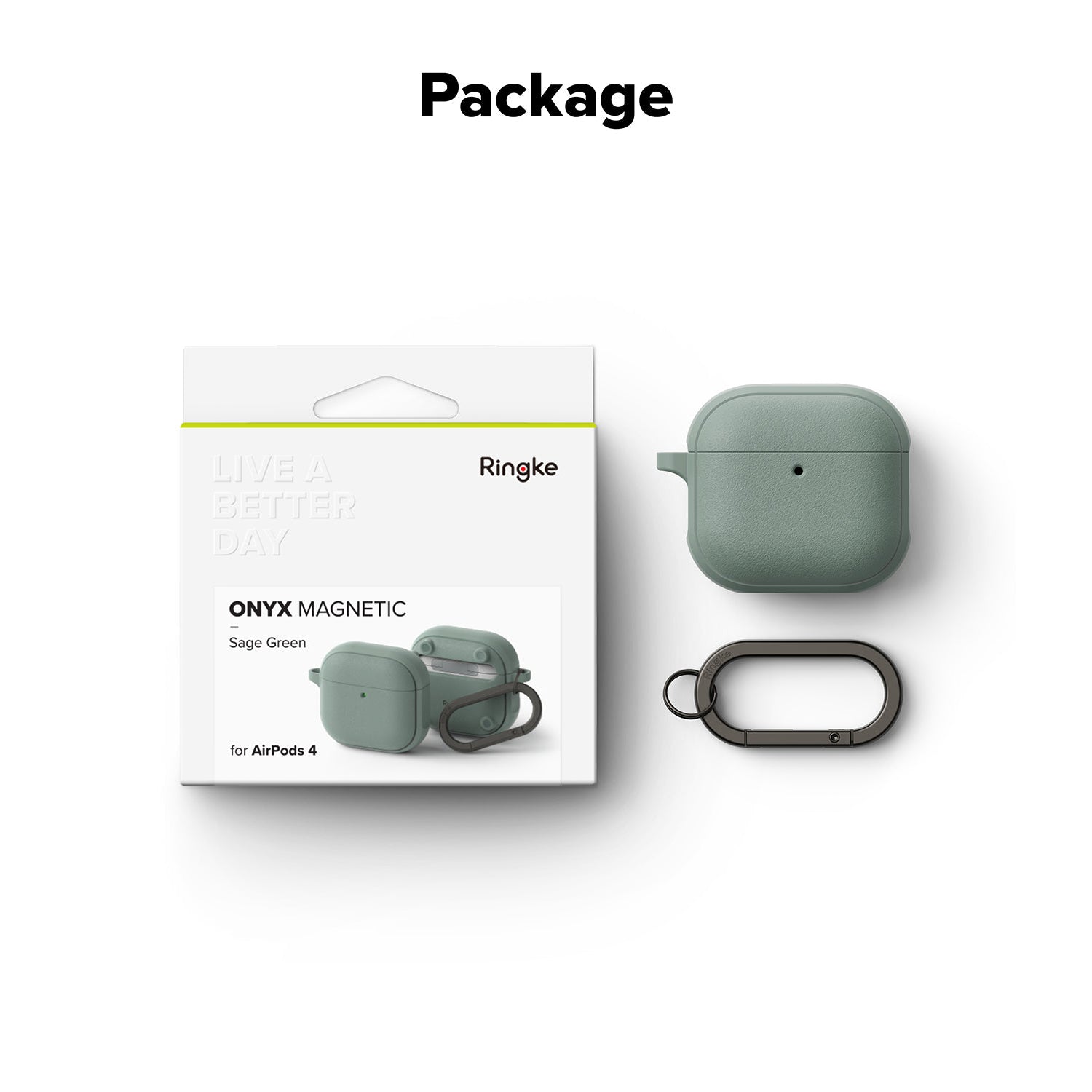 Ringke Onyx Magnetic Case for AirPods 4