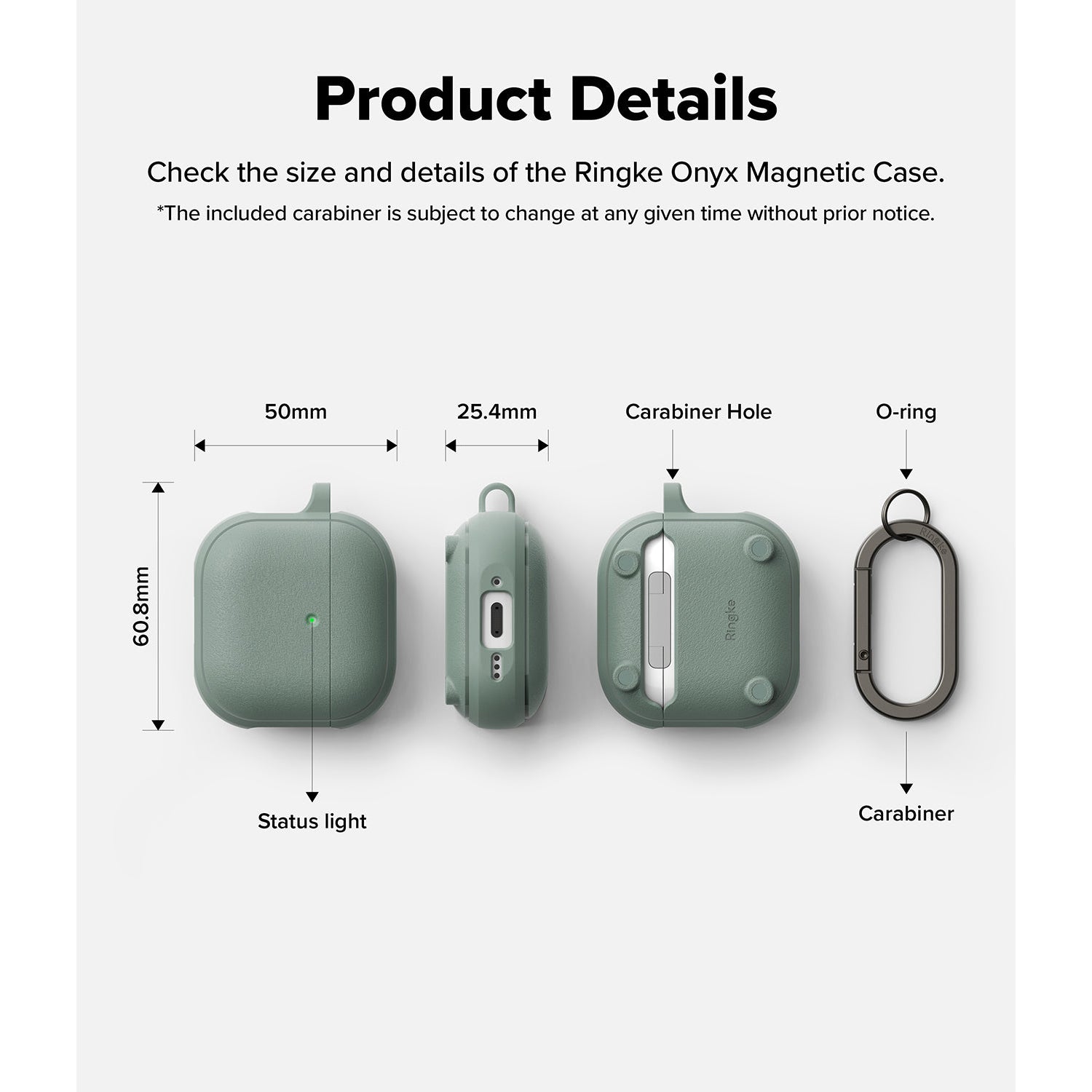 Ringke Onyx Magnetic Case for AirPods 4