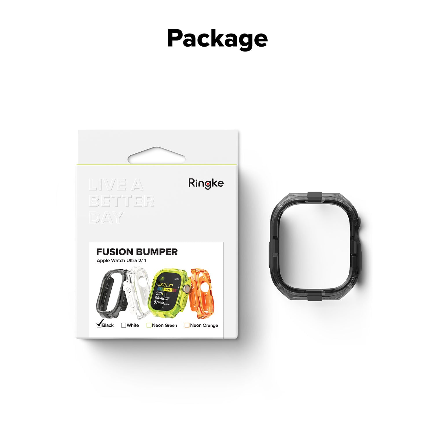 Ringke Fusion Bumper Case for Apple Watch Ultra / Ultra 2 49mm