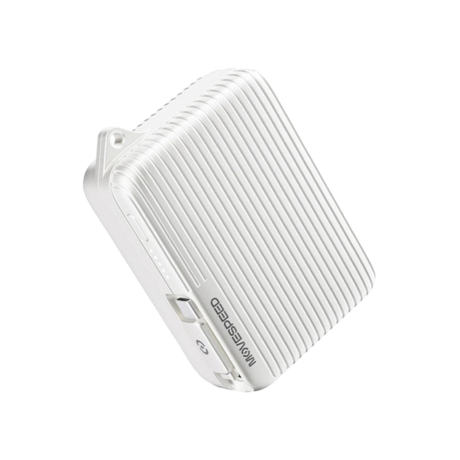 MOVESPEED MSP09 Mini Suitcase 10000mAh Power Bank with Built-in Cable