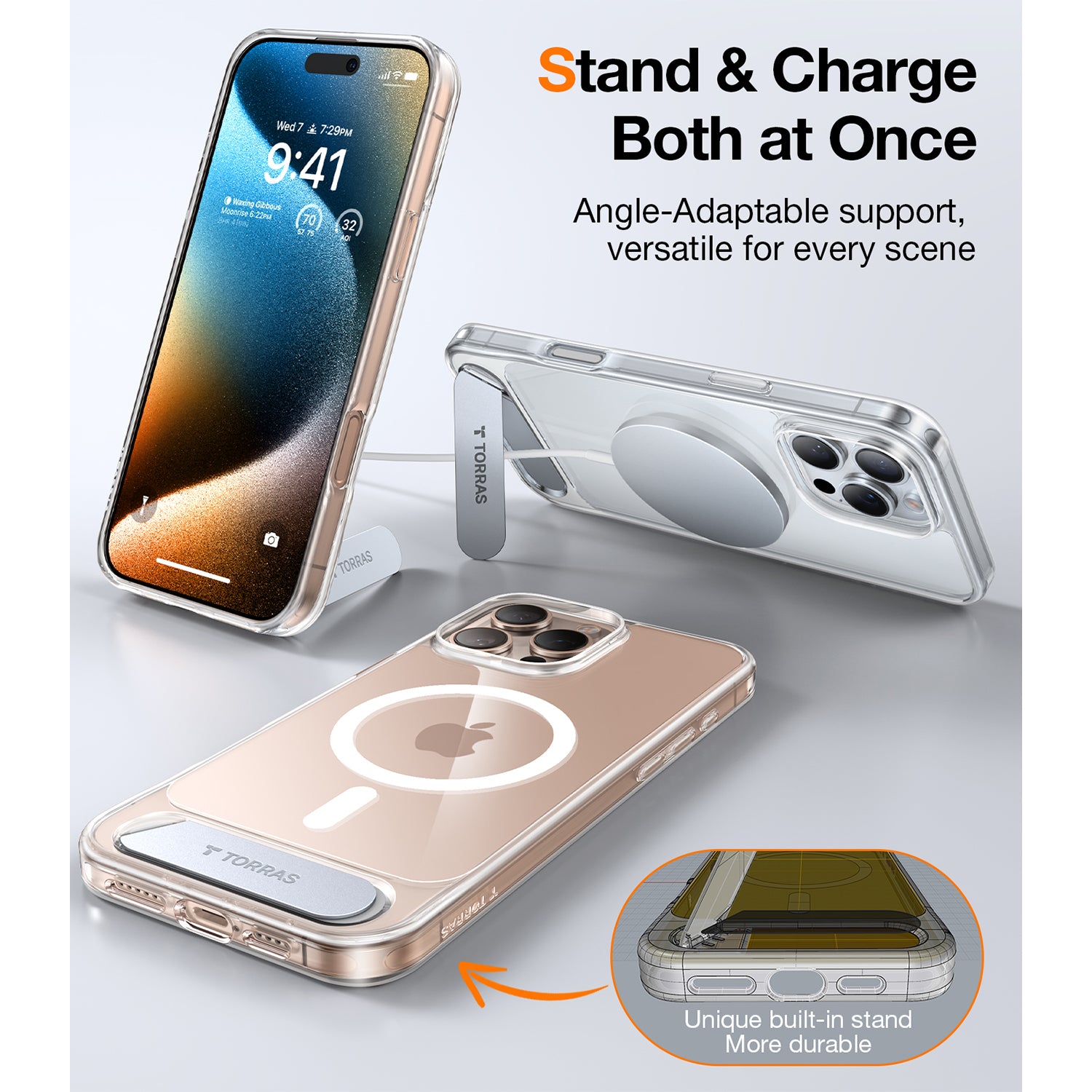 TORRAS Pstand Series for iPhone 16 Series