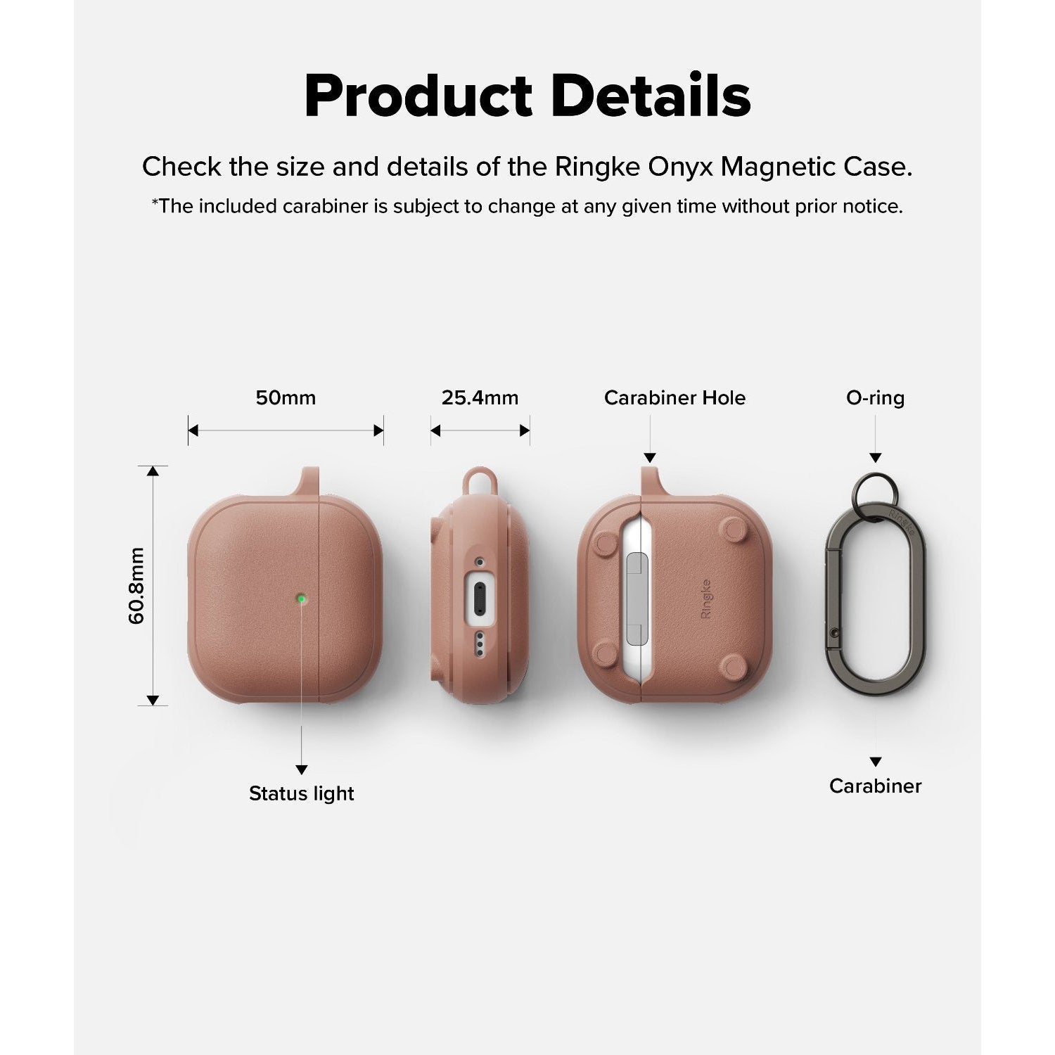 Ringke Onyx Magnetic Case for AirPods 4