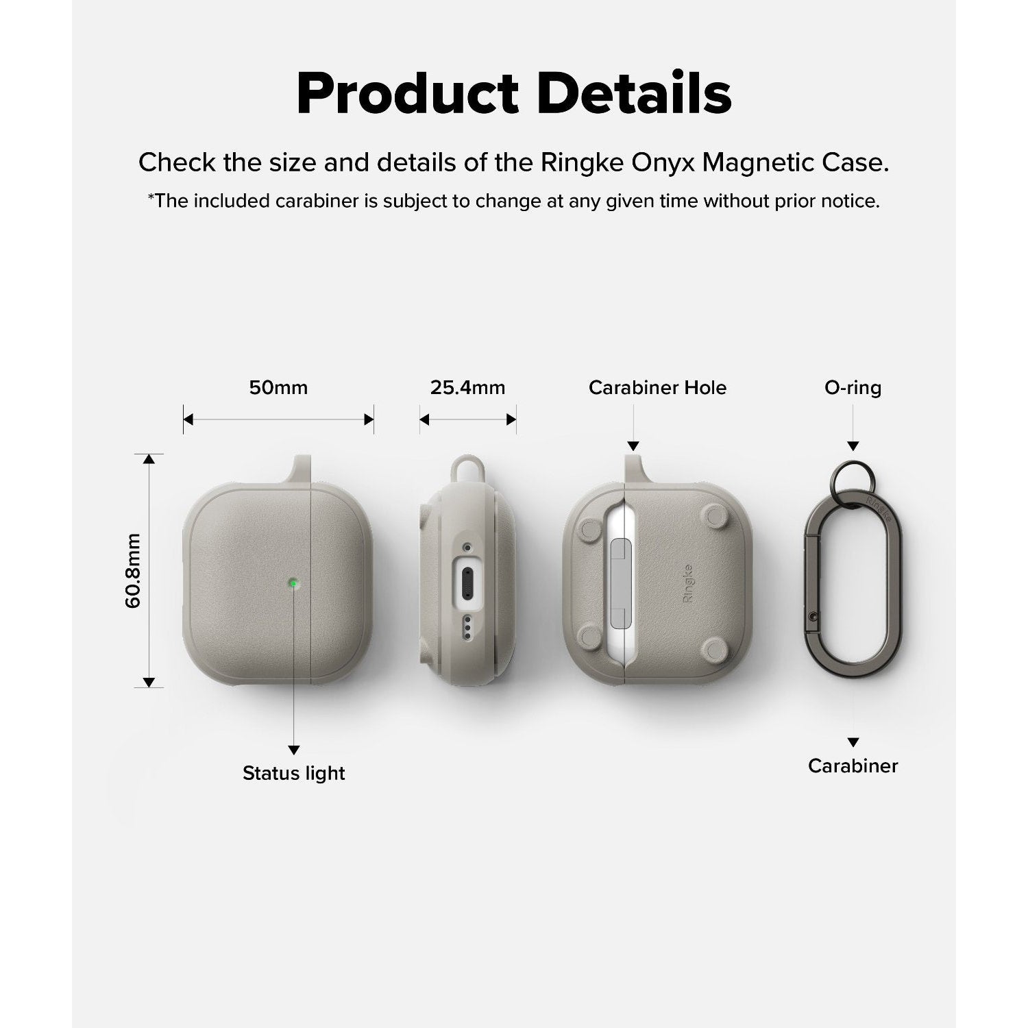 Ringke Onyx Magnetic Case for AirPods 4