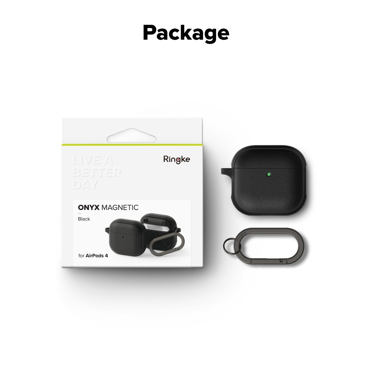 Ringke Onyx Magnetic Case for AirPods 4