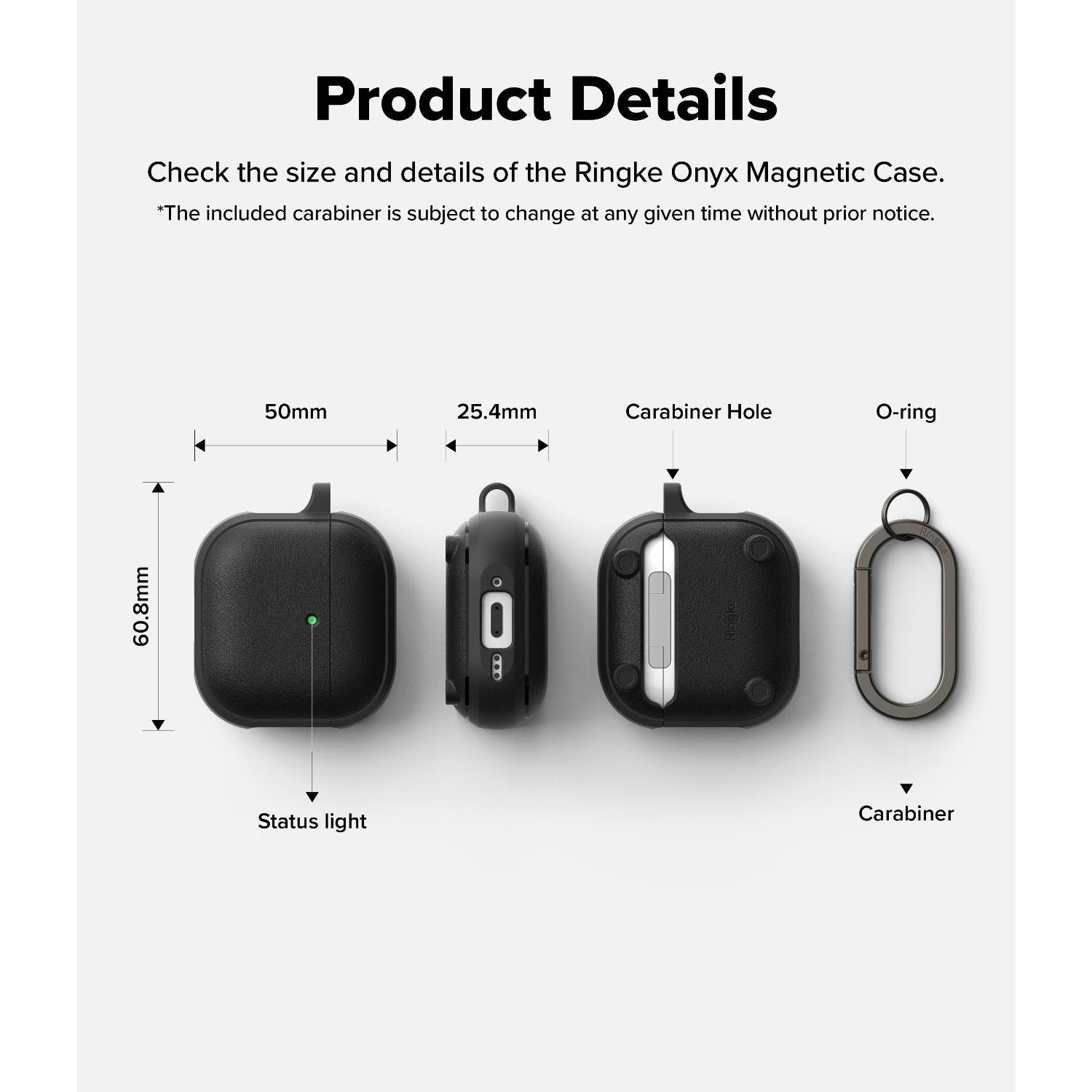 Ringke Onyx Magnetic Case for AirPods 4