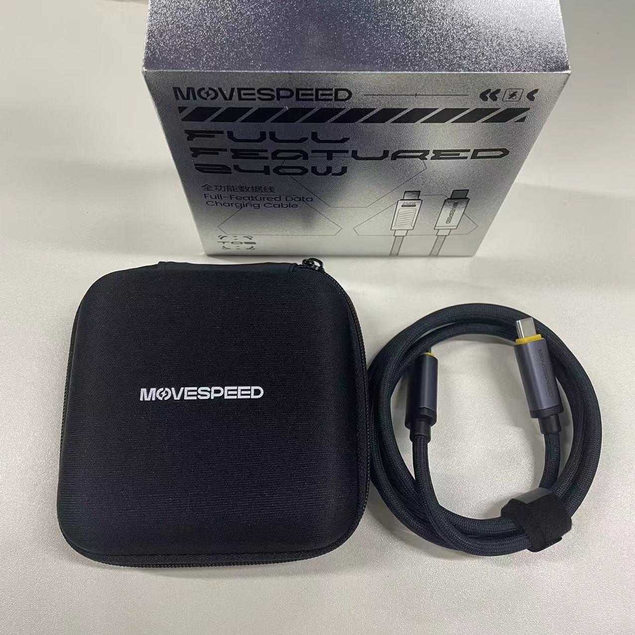 MOVESPEED MSC01 Full-Featured Data Charging Cable,C to C,240W,1.2m