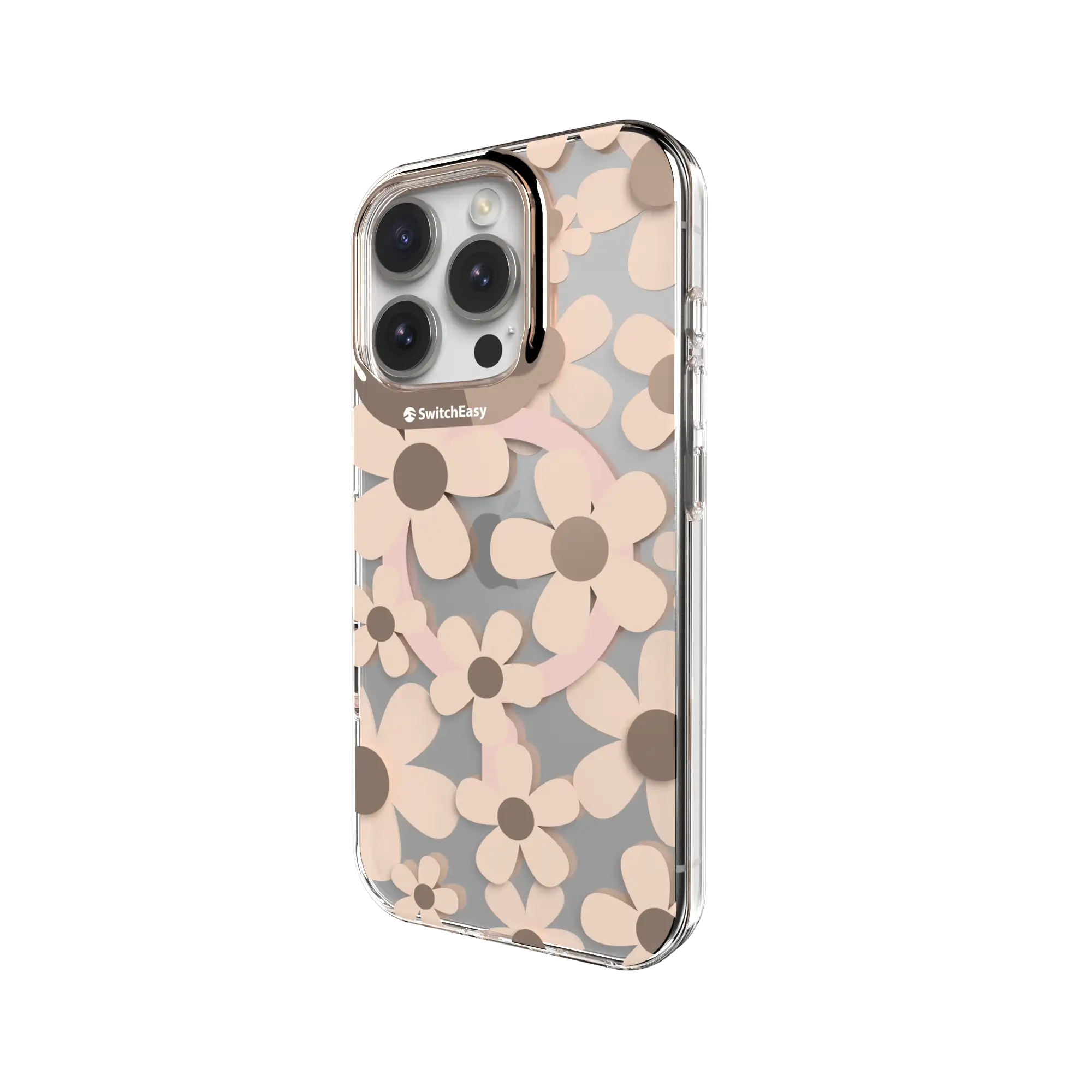 SwitchEasy Fleur M 3D Patterned Shockproof Case for iPhone 16 Pro 6.3" / 16 Pro Max 6.9"