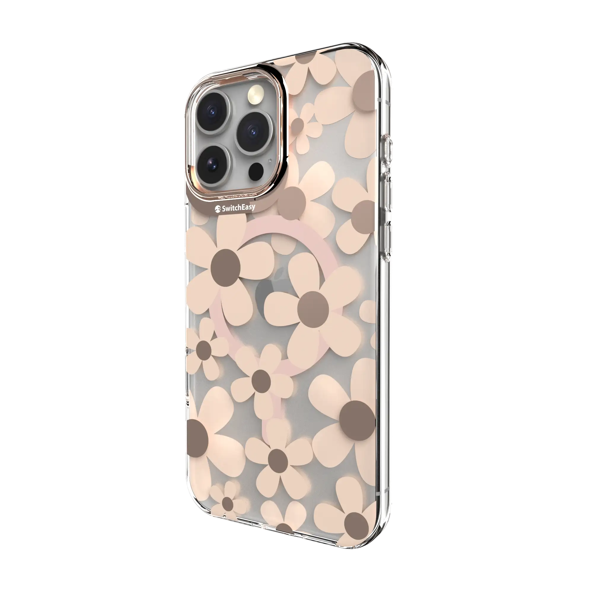 SwitchEasy Fleur M 3D Patterned Shockproof Case for iPhone 16 Pro 6.3" / 16 Pro Max 6.9"