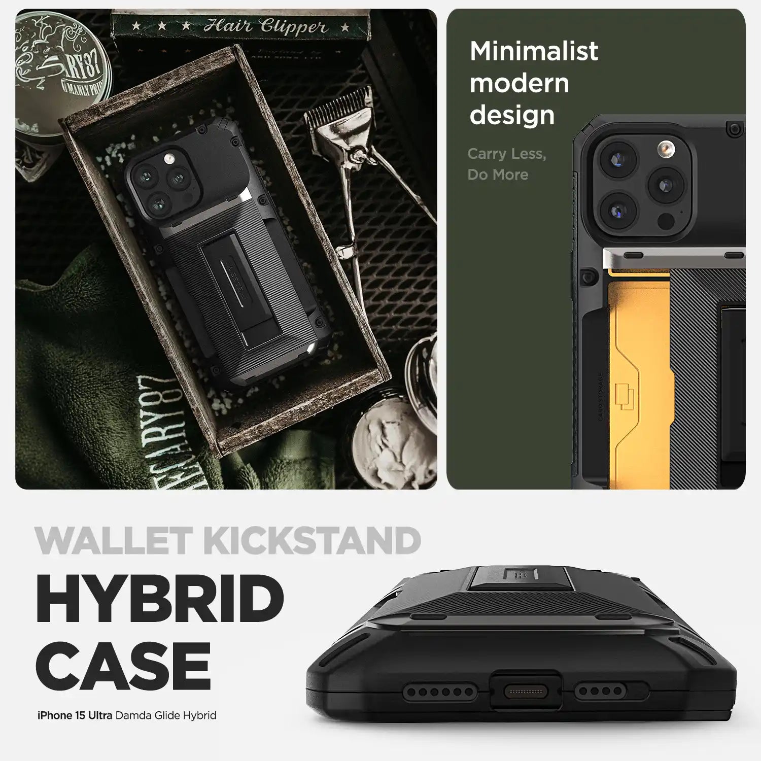 VRS Design Damda Glide Hybrid Case For iPhone 15 Series
