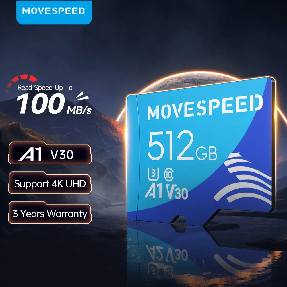 O2W SELECTION MOVESPEED P300 Pro TF Card, 128G