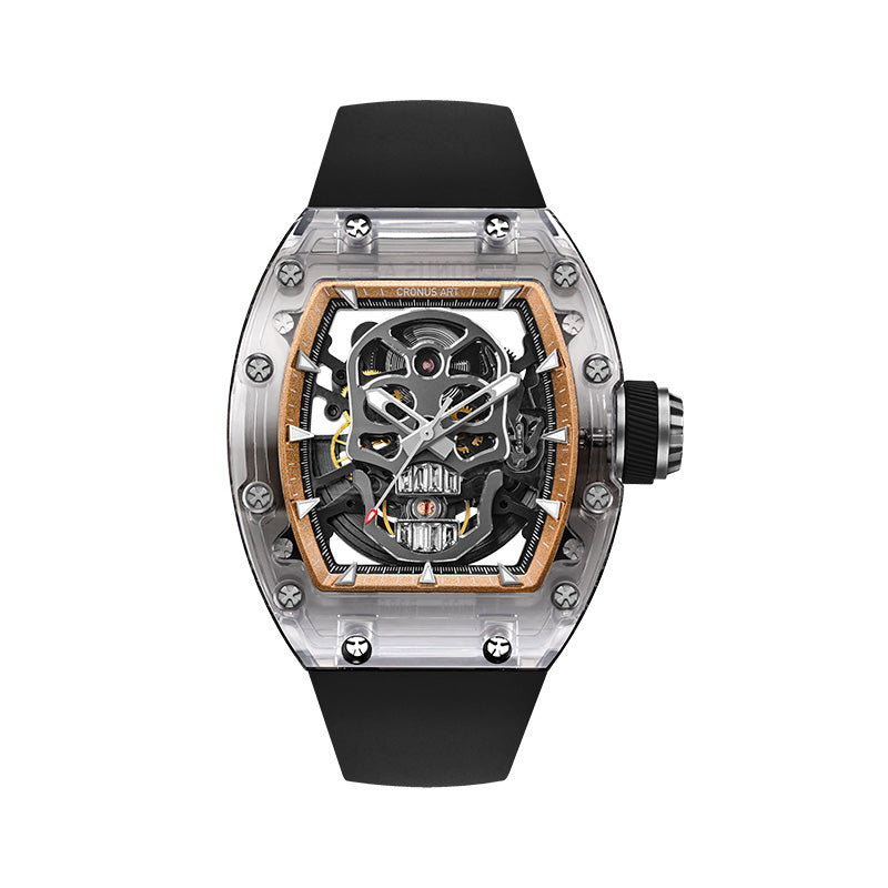 CRONUS ART Watch CM08-022,Sapphire Glass, Skull Series