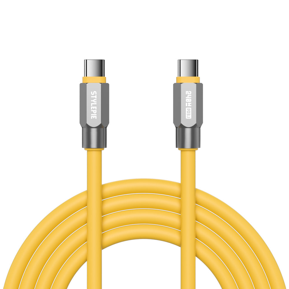 Stylepie Six-Dimensional Battle Rope Series C69Y-C/L 240W & 30W  Type C - C/Lightning Fast Charge Data Cable