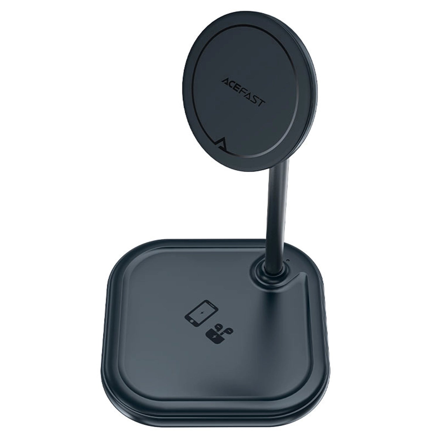 ACEFAST E6 Desktop 2-In-1 Wireless Charging Holder, Black