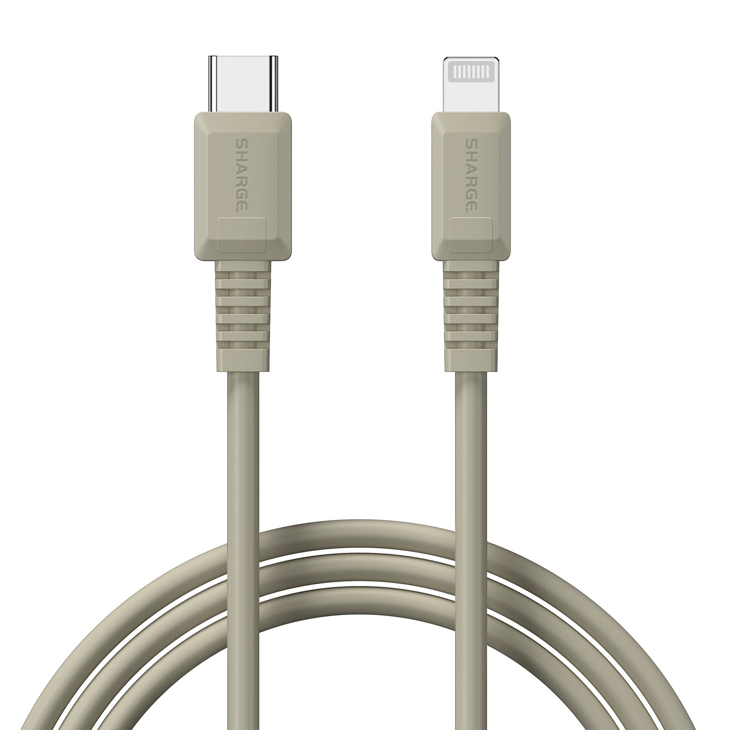 Shargeek SL109 Retro MFI USB-C to Lightning  Cable 1.2m, Retro White