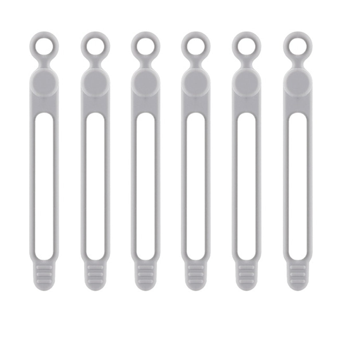 FaSoLa Multifunctional Zip Ties (6PCS), Grey