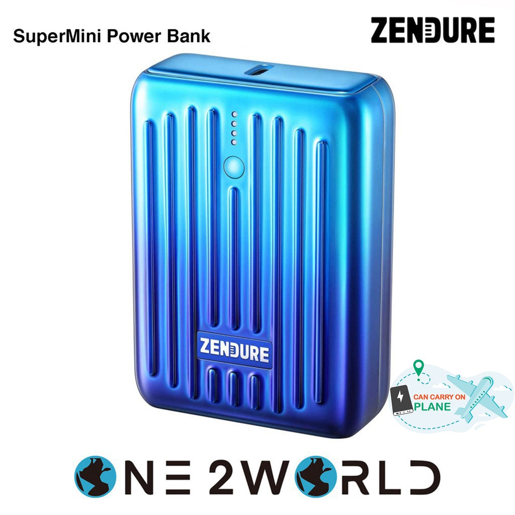 ZENDURE SuperMini 10000mAh 20W PD Power Bank Purple