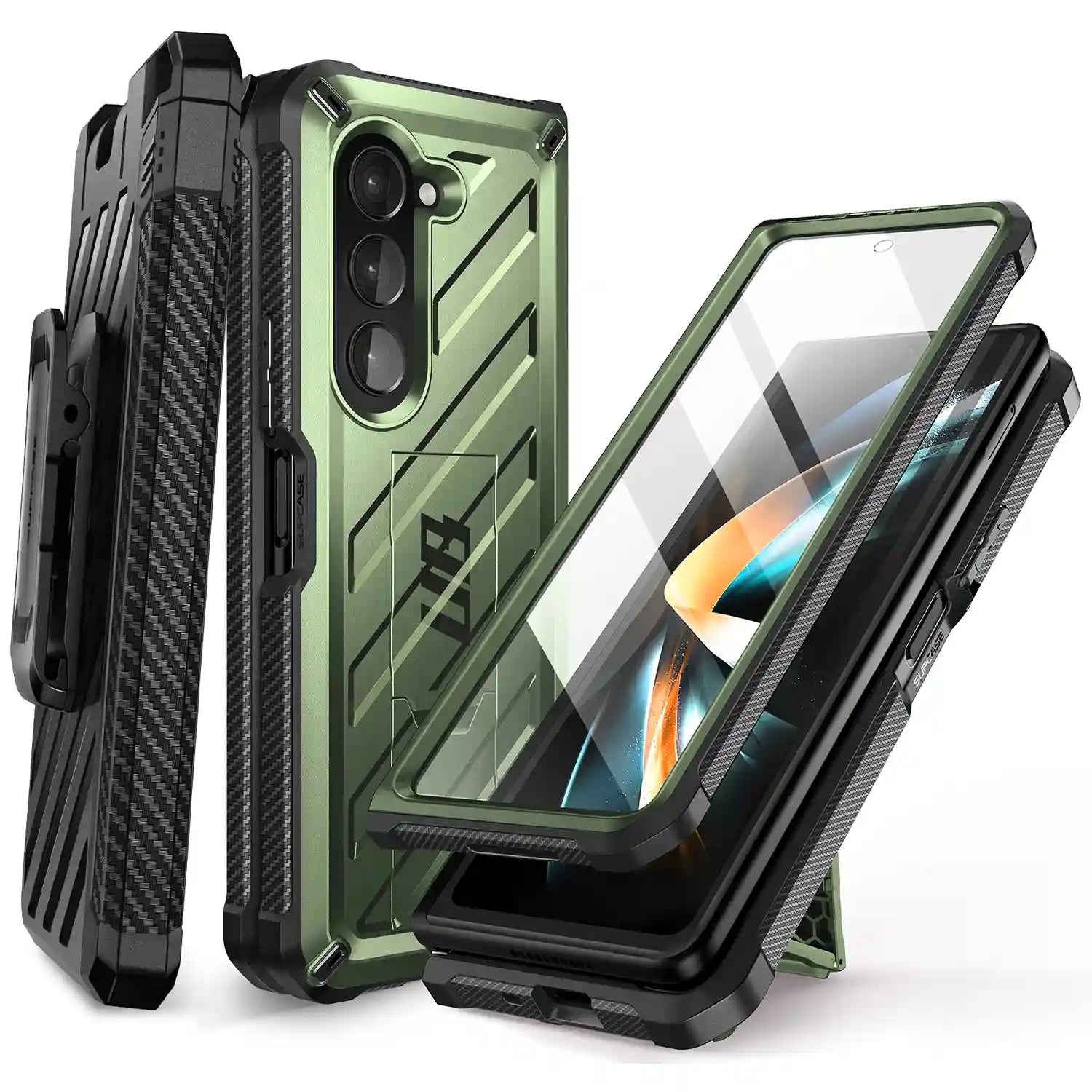 (Pre-order) Supcase Unicorn Beetle Case for Samsung Galaxy Z Fold 5 5G (With Built-in Screen Protector)
