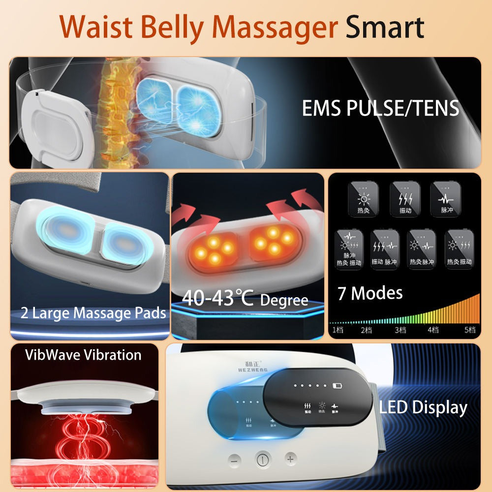 HeZheng Electric Belly Massager