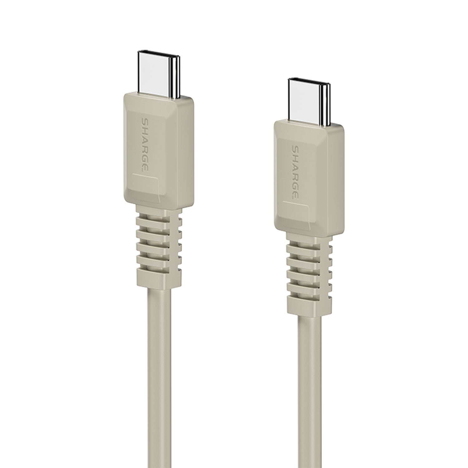 Shargeek SL108 Retro 100W PD Fast Charging USB-C to USB-C Cable 1.2m PD E-marker, Retro White