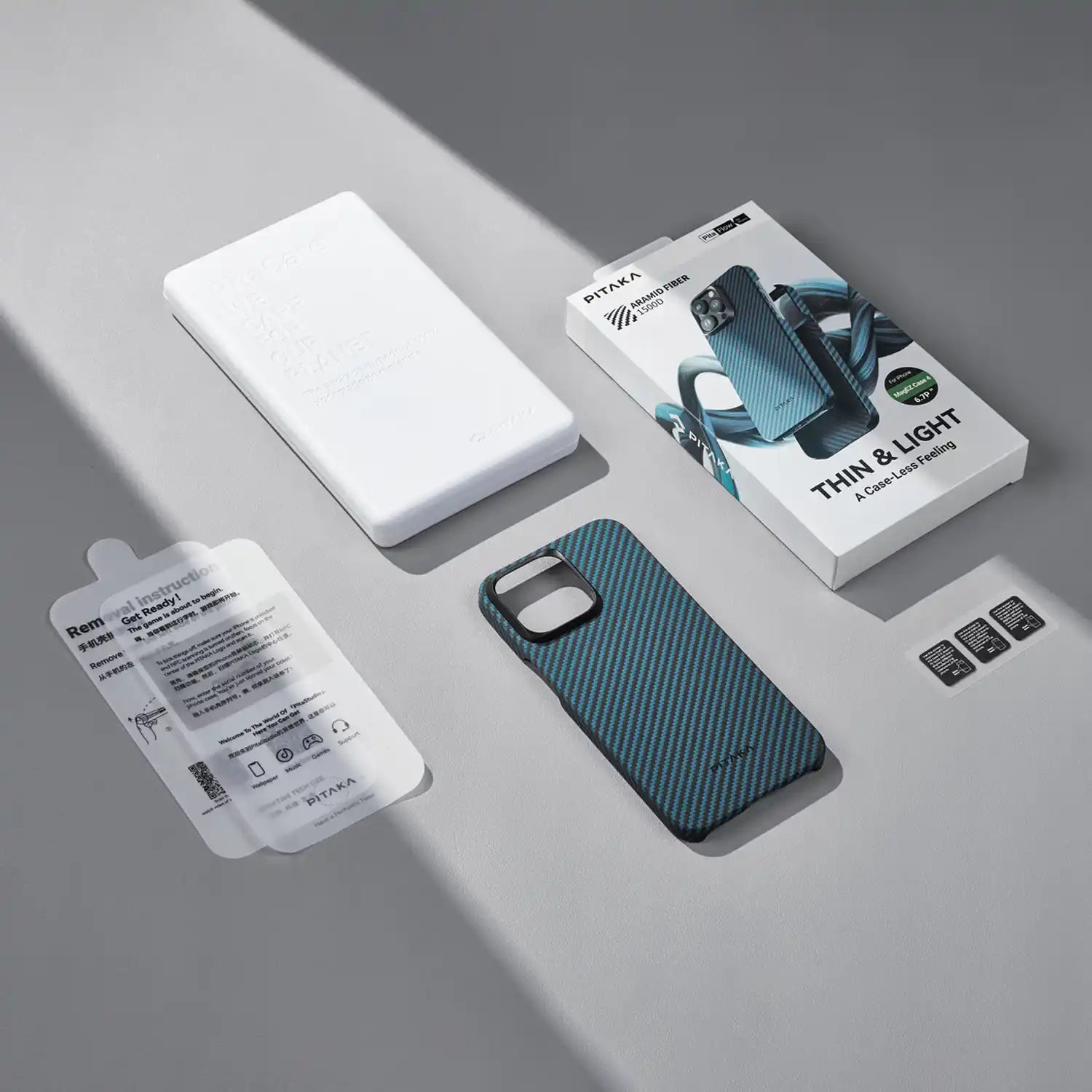 PITAKA 1500D MagEZ Case 4 for iPhone 15 Series