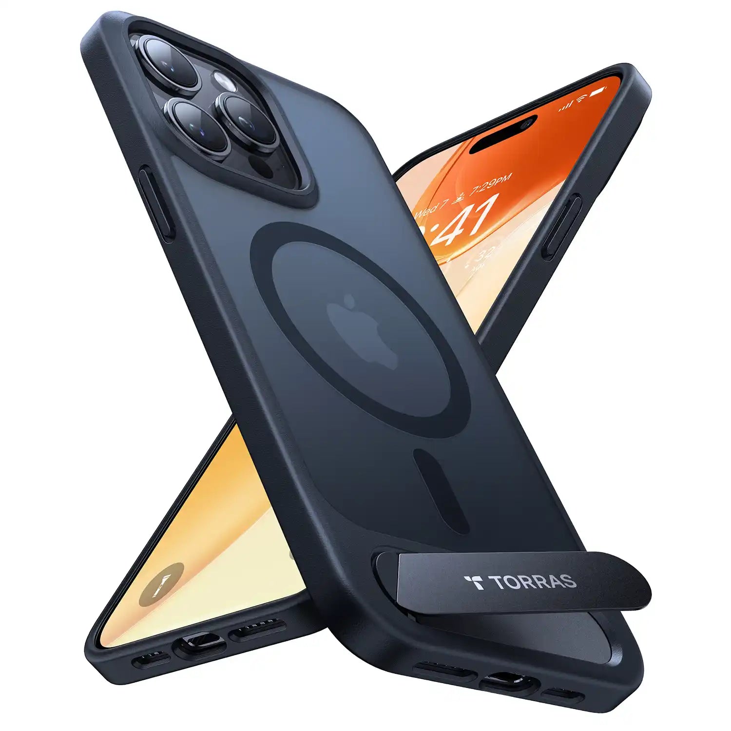 TORRAS Magnetic UPRO™ Pstand Series Case for iPhone 15 Pro 6.1" / 15 Pro Max 6.7" (Restock ETA 28 Oct)
