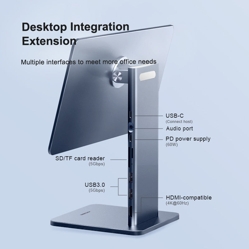 O2W SELECTION HAGIBIS IPC10-1H IPad Stand with Hub