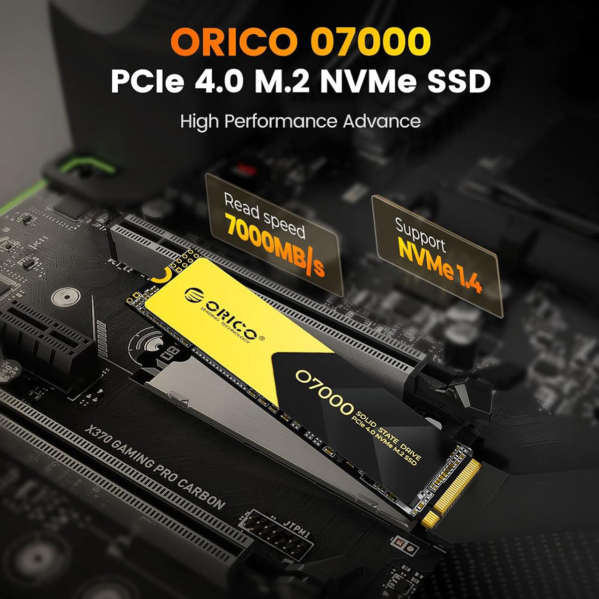 ORICO O7000 M.2 NVMEe 2280 SSD