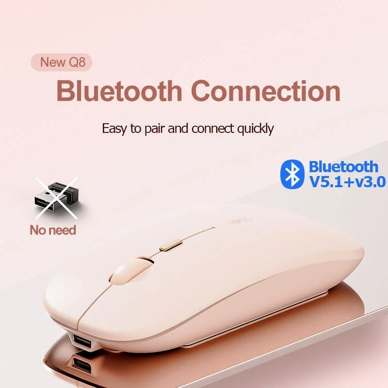 INPHIC Q8 Wireless Bluetooth Mouse