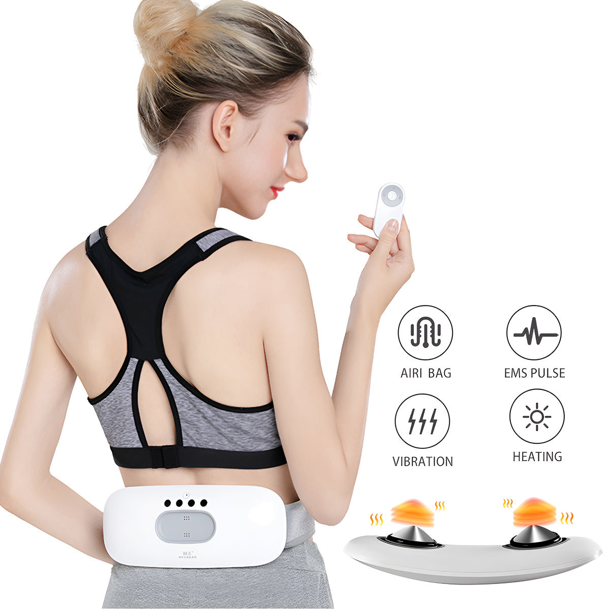 HeZheng Electric Waist Massager