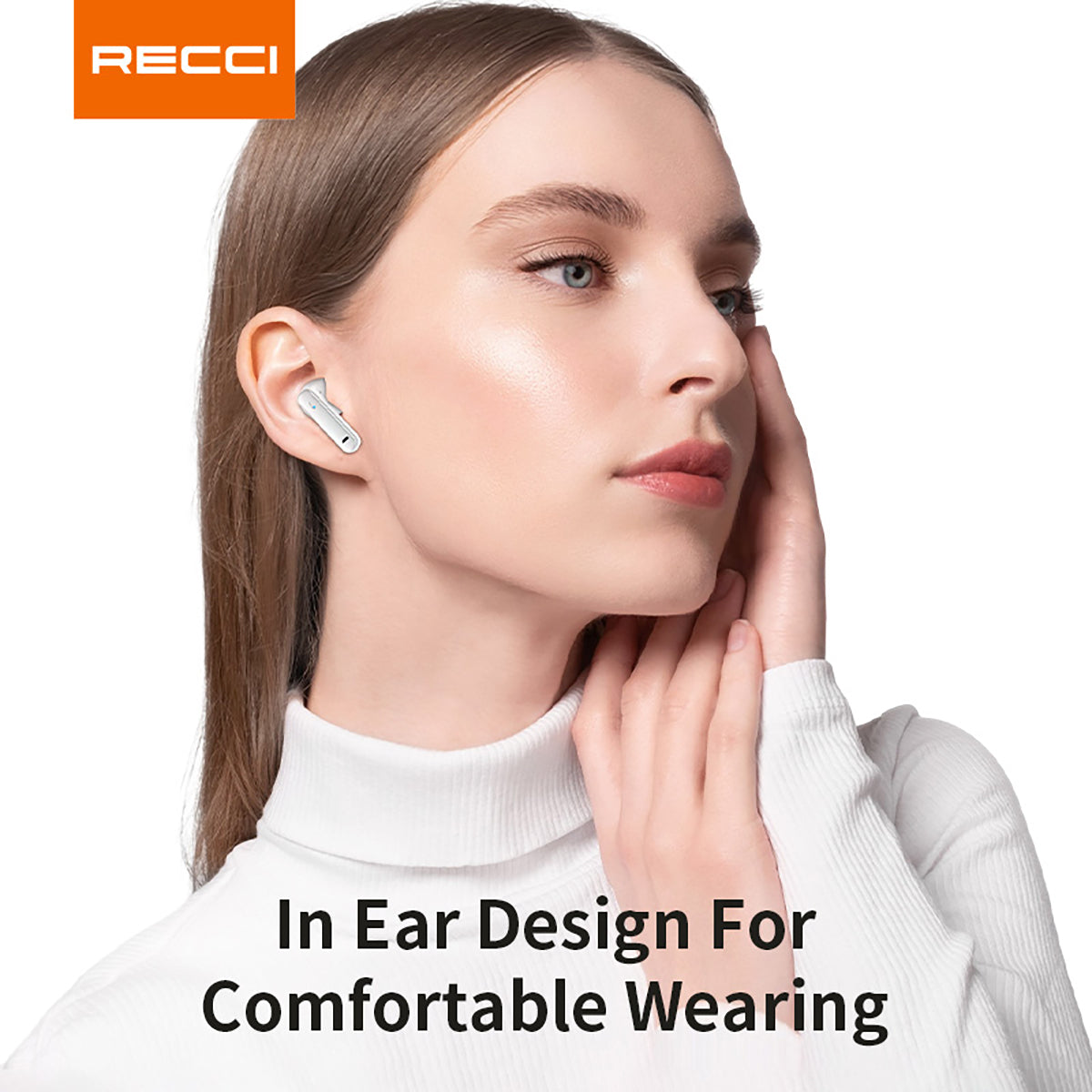 RECCI REP-W88 ANC HiFi Lossless Sound Quality Wireless Bluetooth Earphones