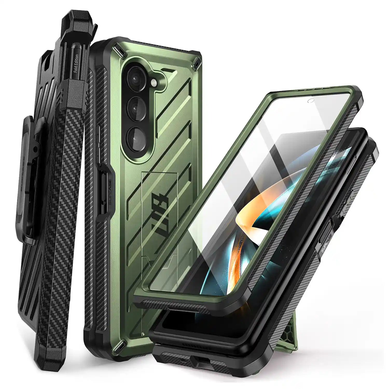 (Pre-order) Supcase Unicorn Beetle Case for Samsung Galaxy Z Fold 5 5G (With Built-in Screen Protector)