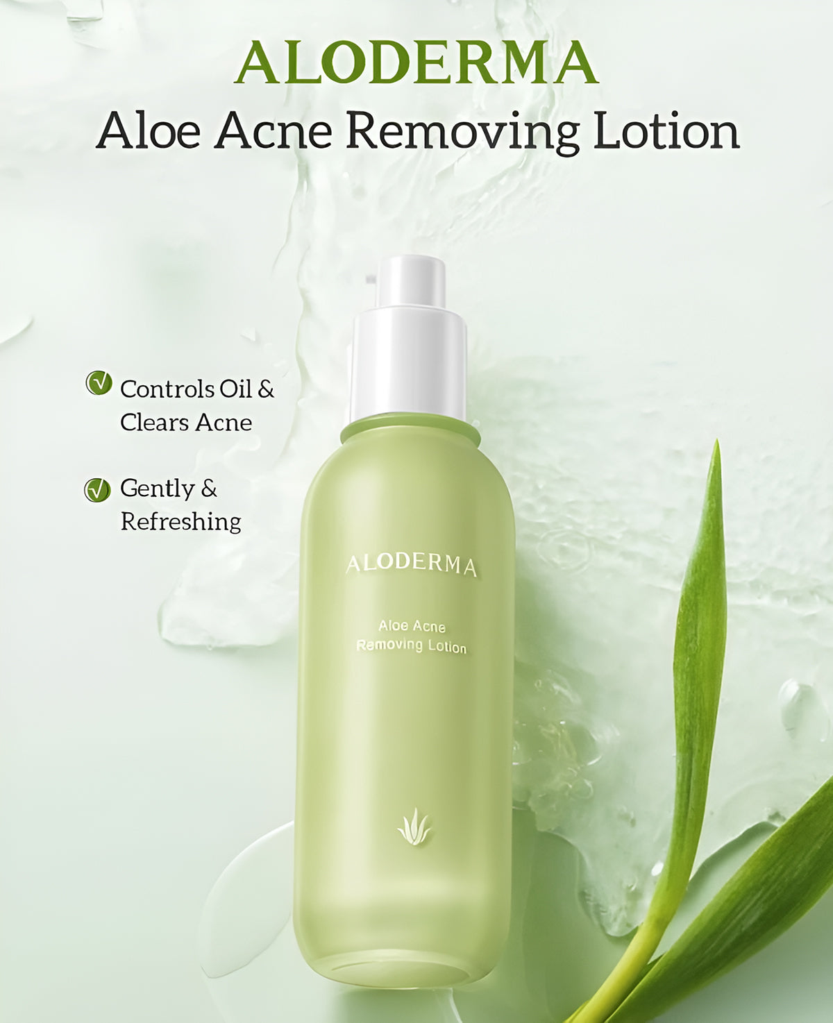 ALODERMA Aloe Acne Removing Lotion,100g