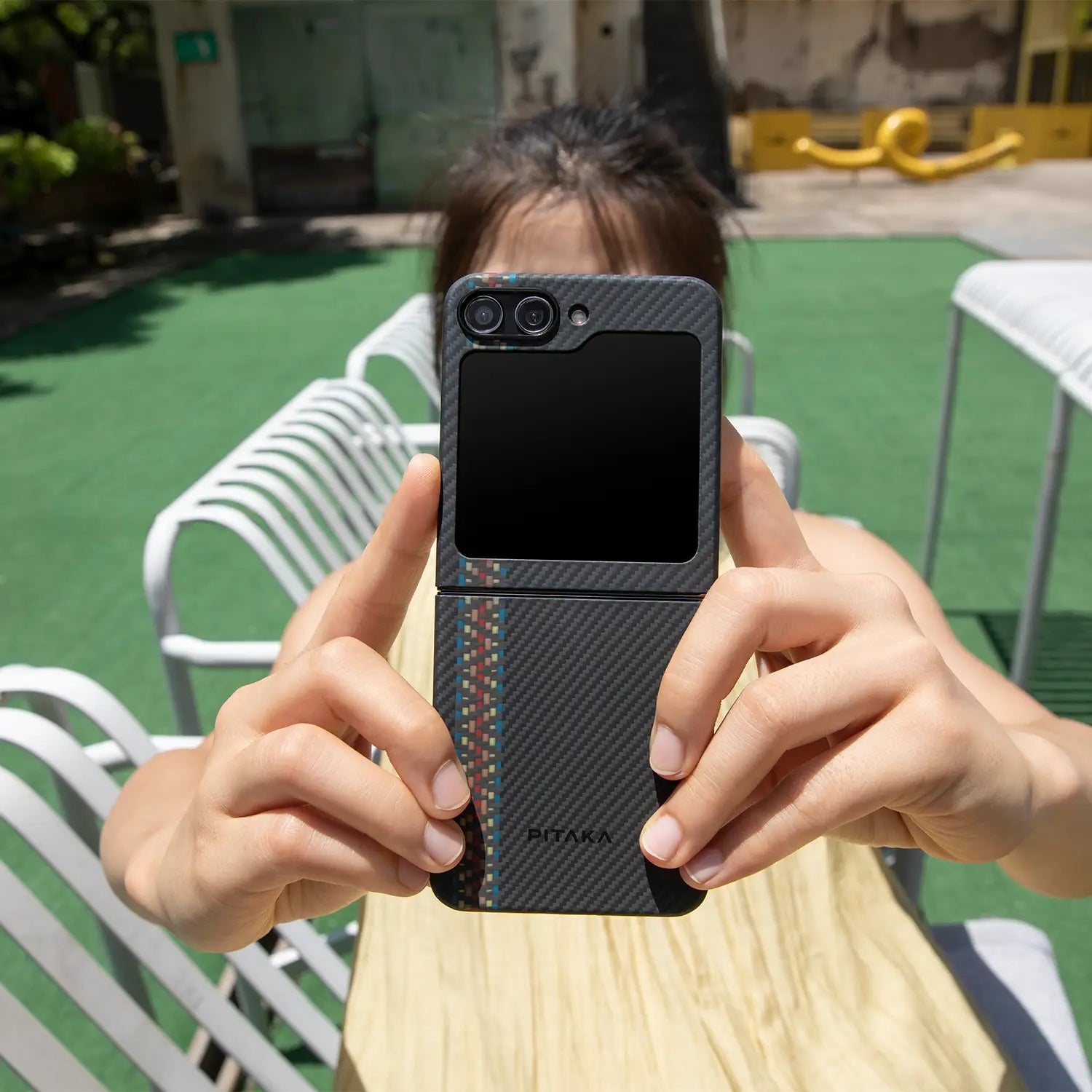 PITAKA Fusion Weaving MagEZ Case 3 for Samsung Galaxy Z Flip 5