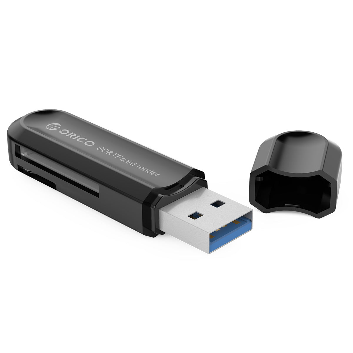 ORICO CRS21 USB3.0 SD/TF Card Reader, Black