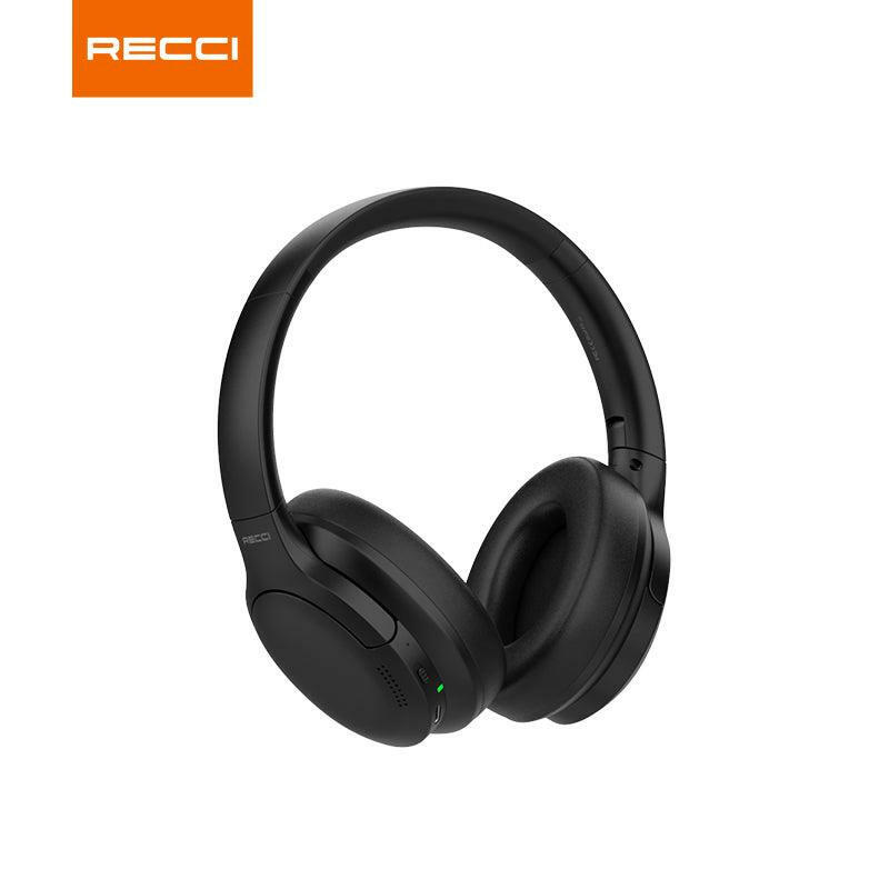 RECCI REP-W59 Baron Series Wireless Headset, Black