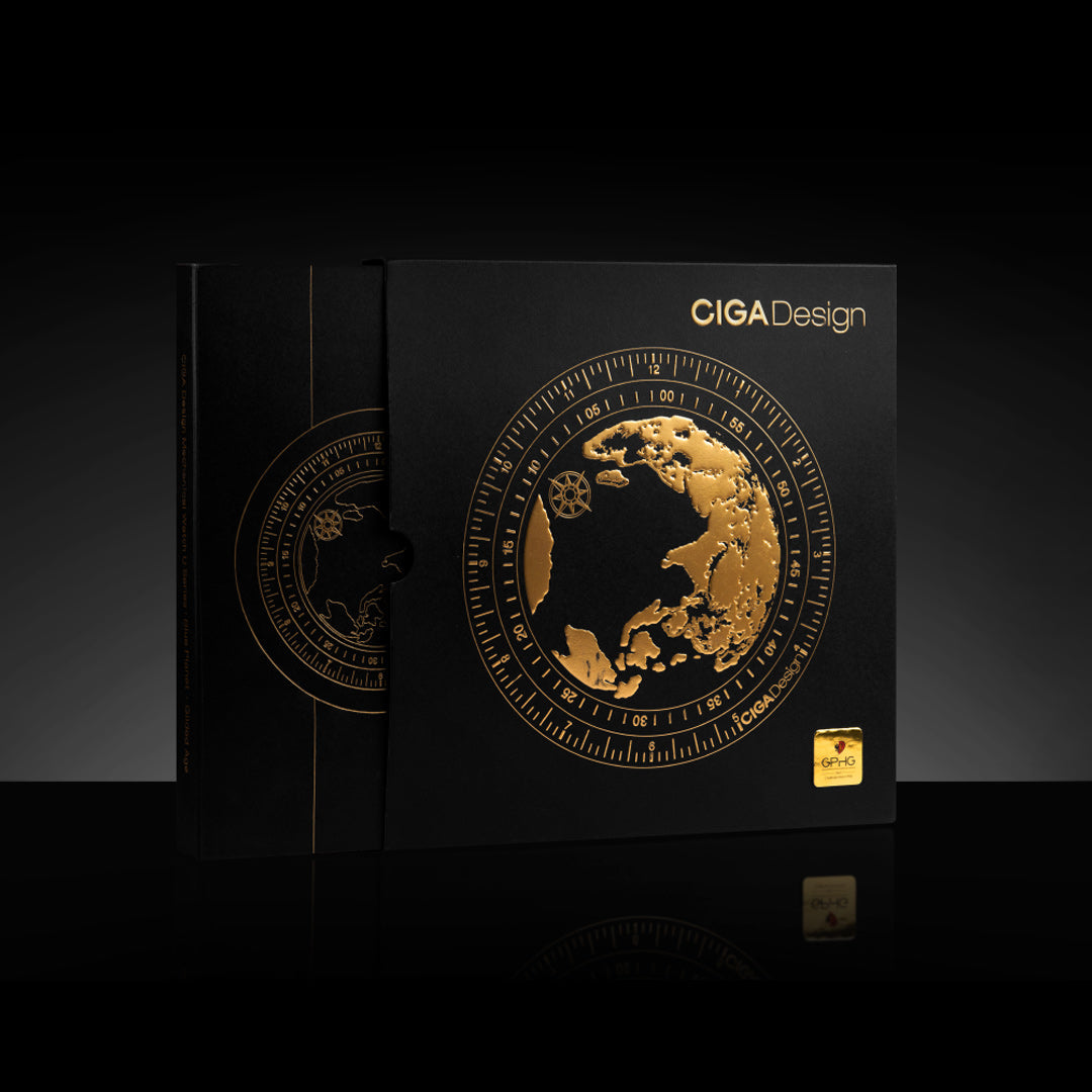 [Pre-Order] CIGA Design Mechanical Watch Blue Planet II·Gilded Age