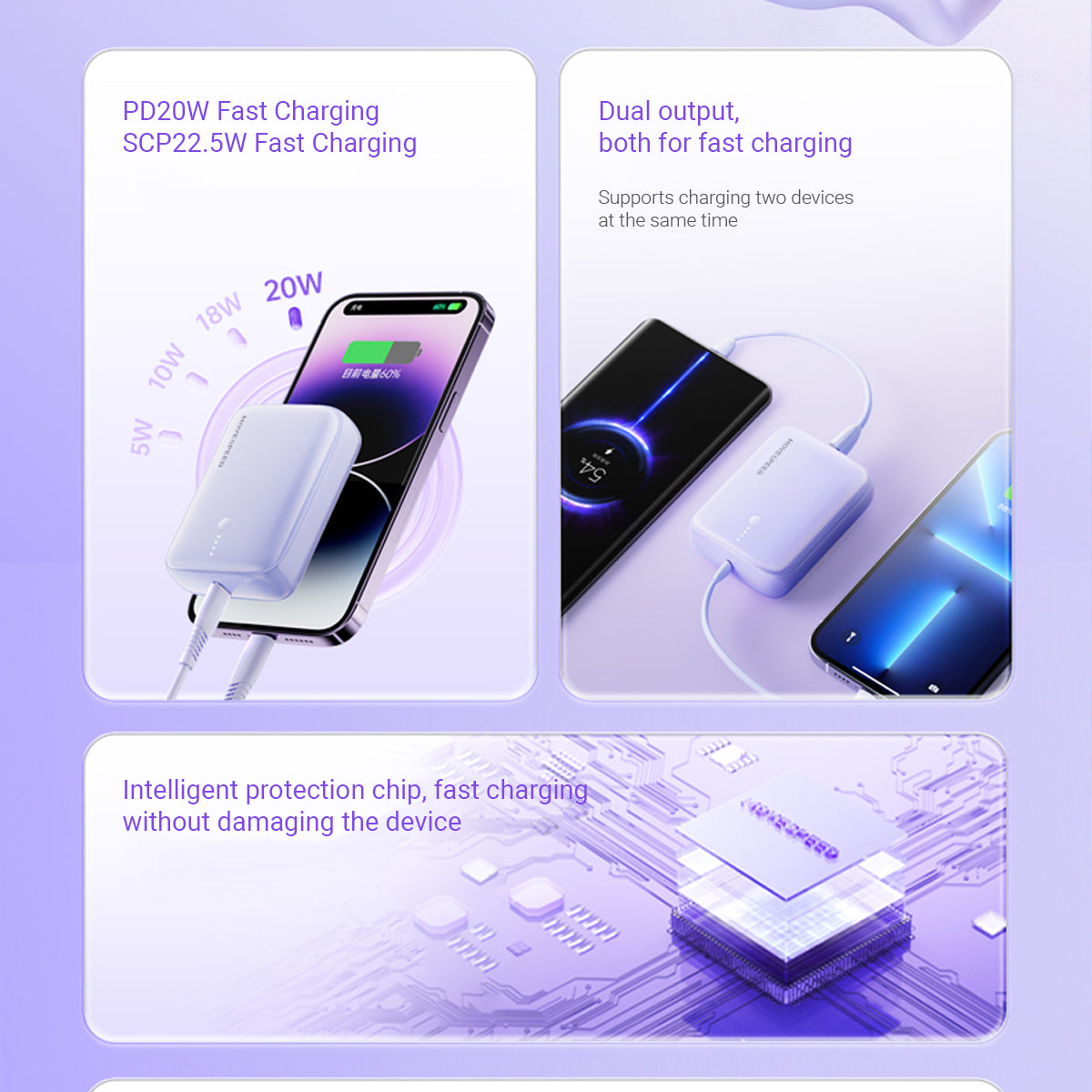 MOVESPEED YSPBQ10 10000mAh Wireless Power Bank