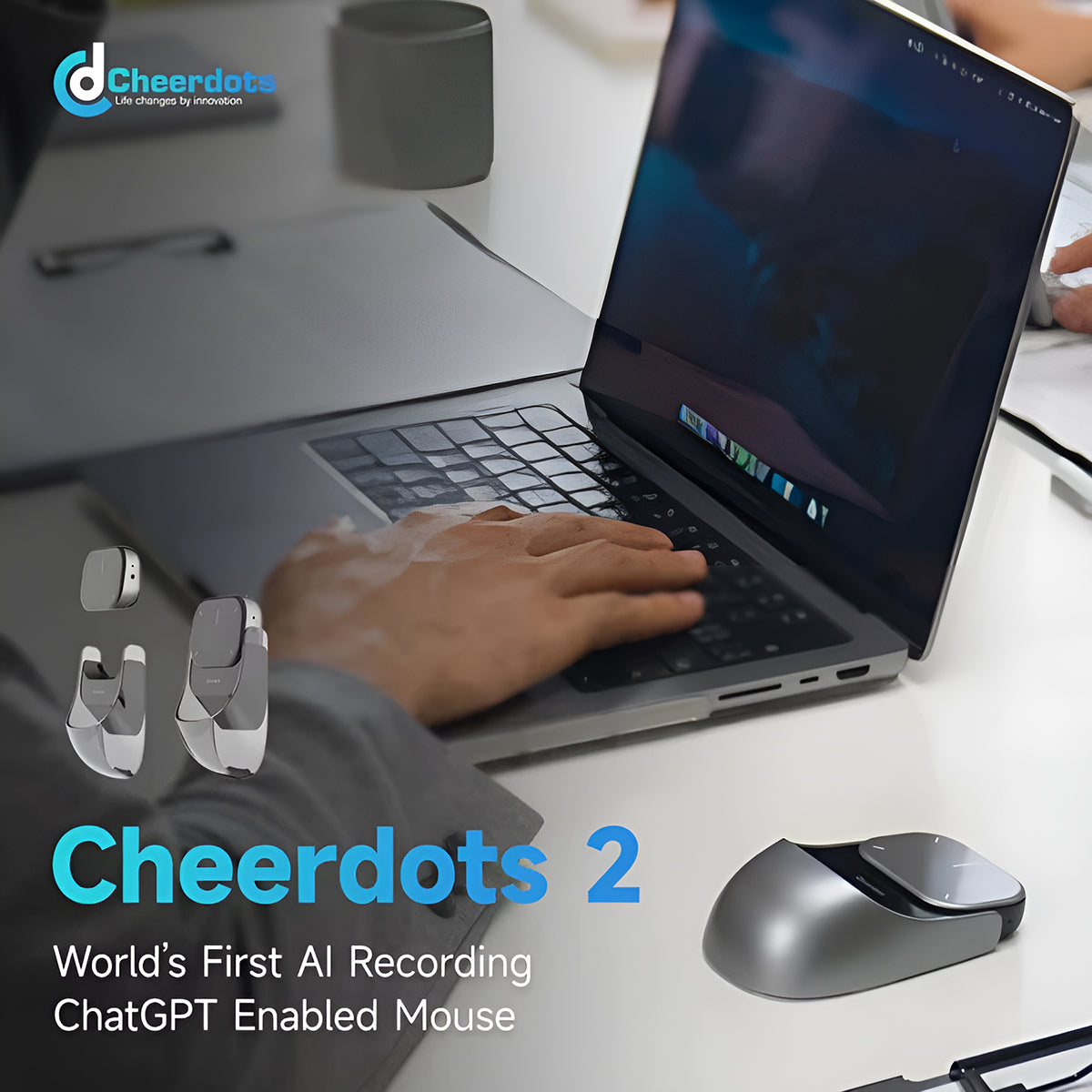 One2World Selection Cheerdots CHP04 AI Recording Split Mouse