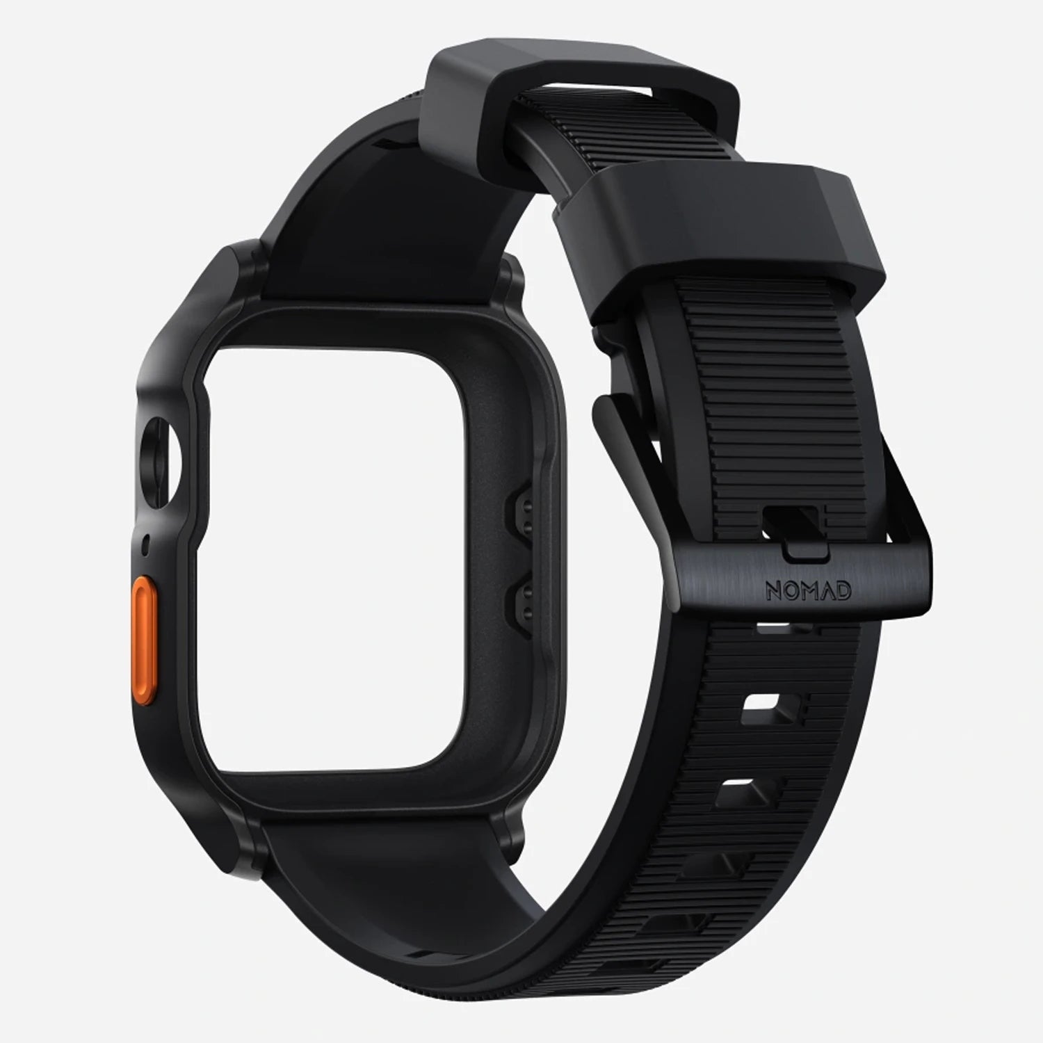 NOMAD Rugged Protective Wristband Case for Apple Watch 45mm, Case with Strap Band for Apple Watch