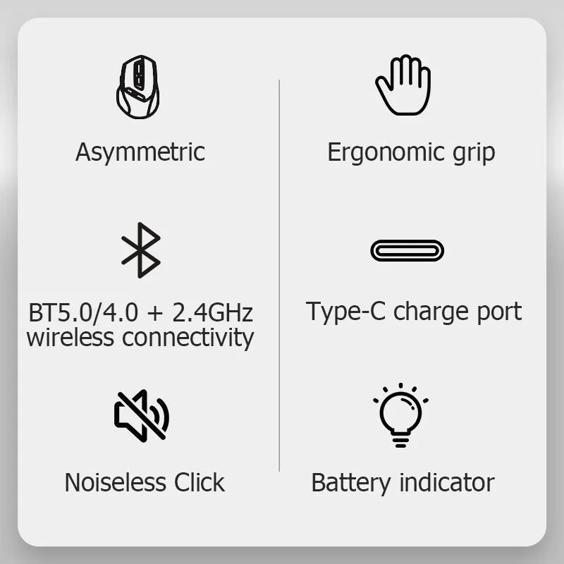 O2W SELECTION INPHIC DR6 Three Touch Mouse