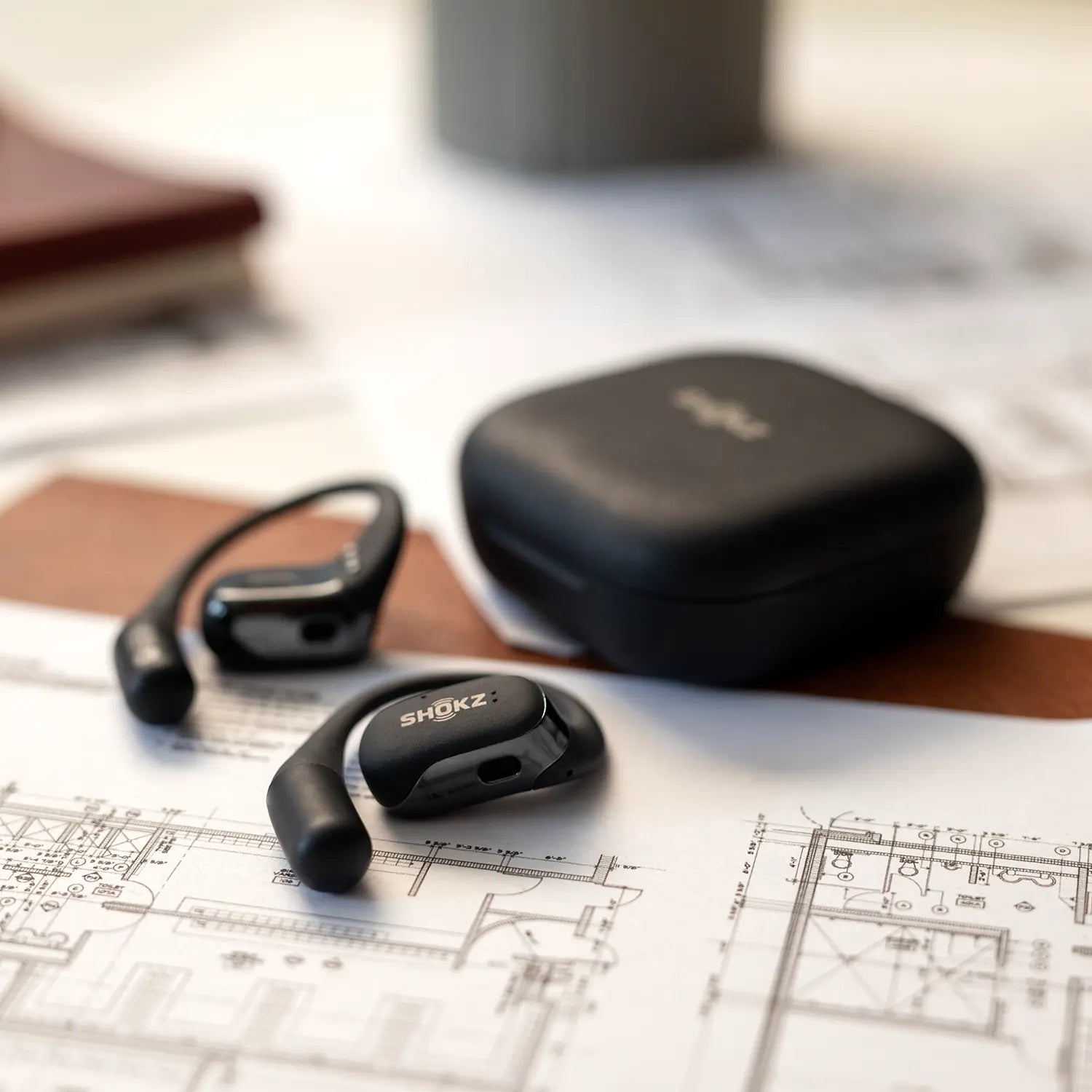 SHOKZ OpenFit Open-Ear Bluetooth Headphones