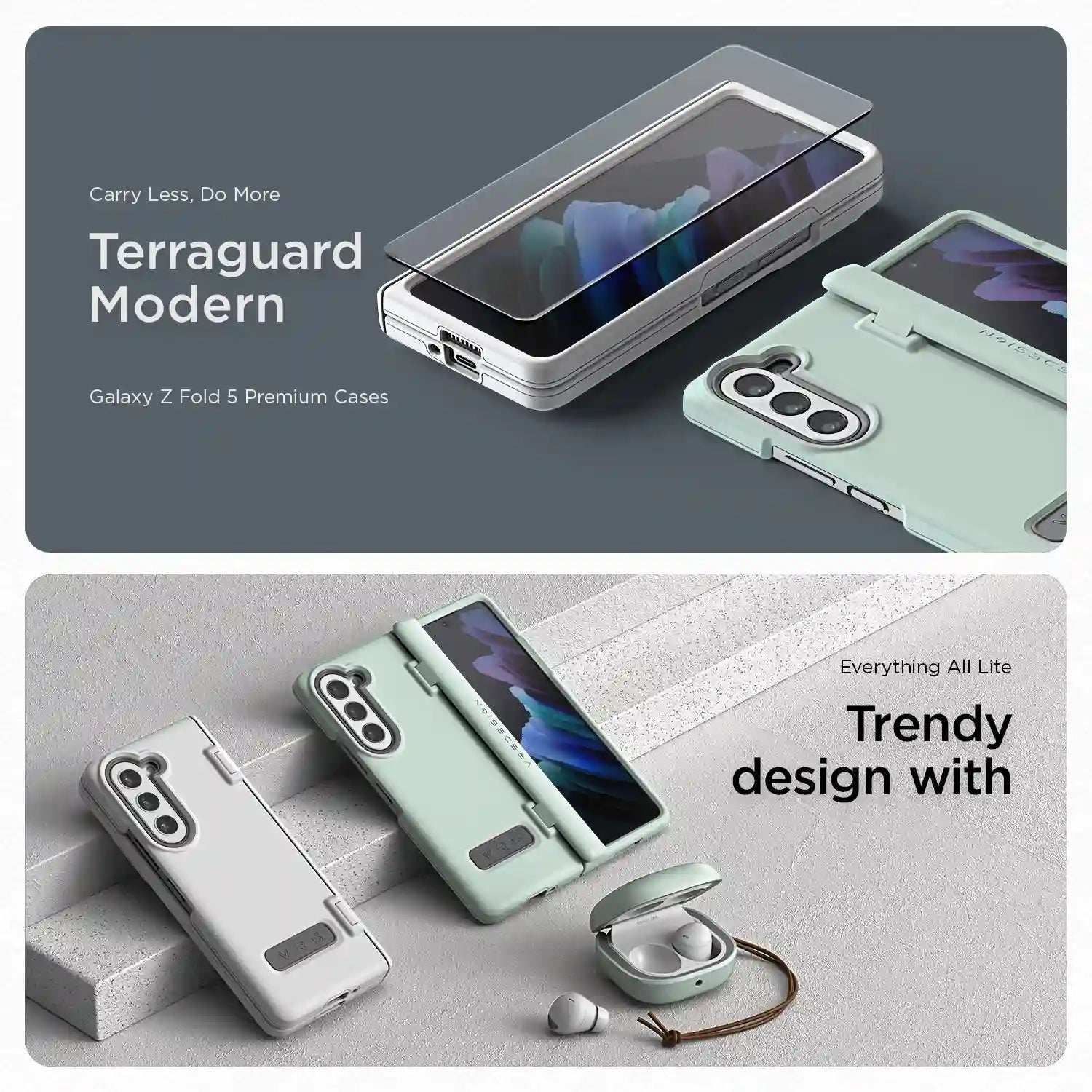 VRS Design Terra Guard Modern Case for Samsung Galaxy Z Fold 5