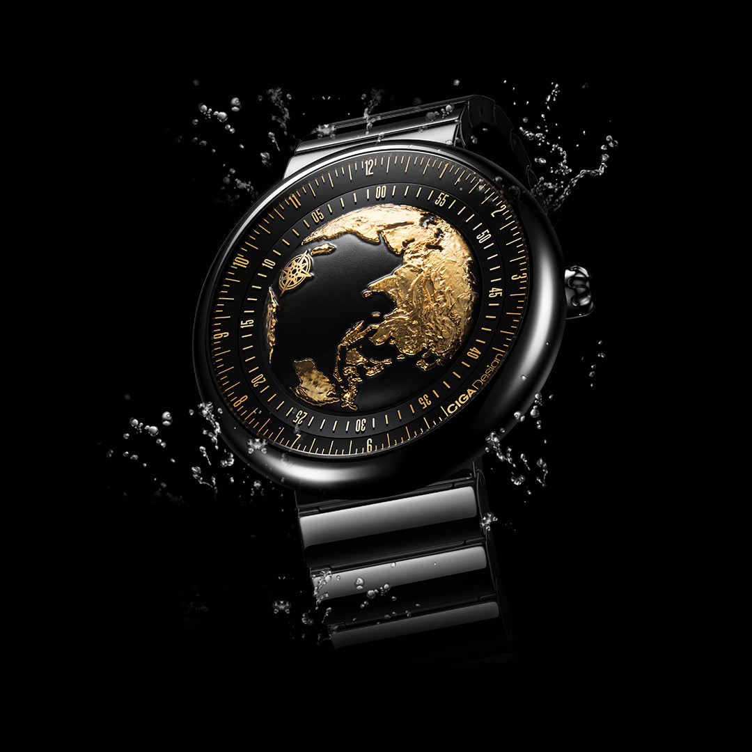 [Pre-Order] CIGA Design Mechanical Watch Blue Planet II·Gilded Age